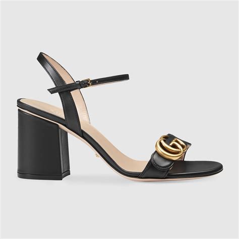 sandale talon gucci femme|Sandales et nu.